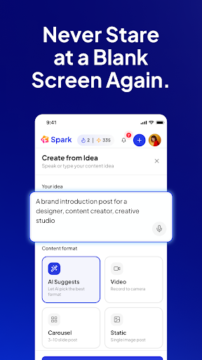 Fluer Spark: AI Content Pro ekran görüntüsü
