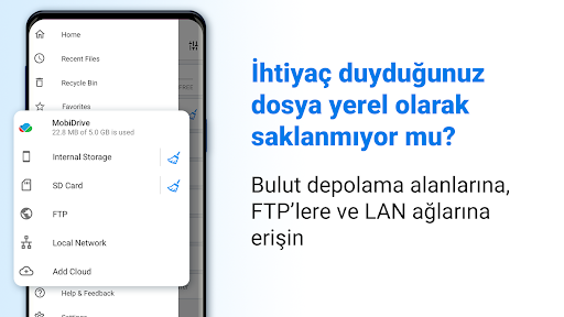 File Commander Yönetici & Kasa ekran görüntüsü