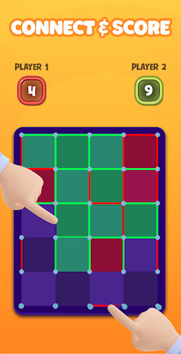Dots and Boxes: Bomb Challenge ekran görüntüsü
