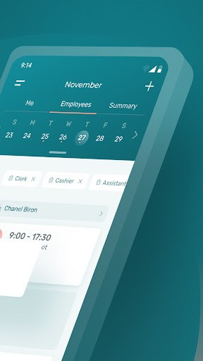 Agendrix Employee Scheduling ekran görüntüsü