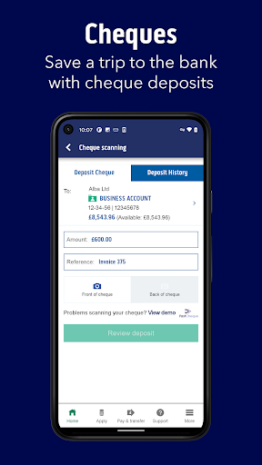 Bank of Scotland Business ekran görüntüsü