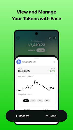 Wigwam: Crypto Web3 Wallet ekran görüntüsü