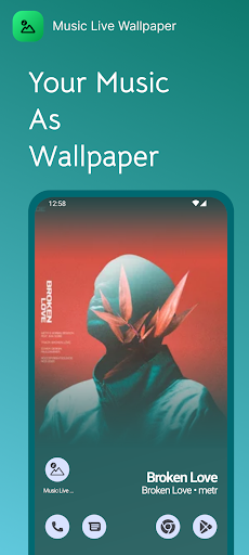 Music Live Wallpaper ekran görüntüsü