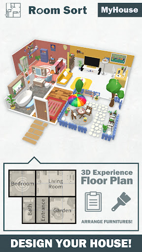 Room Sort - Floor Plan Game ekran görüntüsü