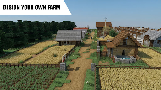 Modern Block City Craft Game ekran görüntüsü