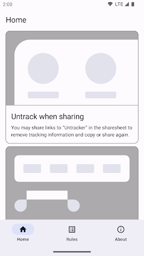 Untracker ekran görüntüsü