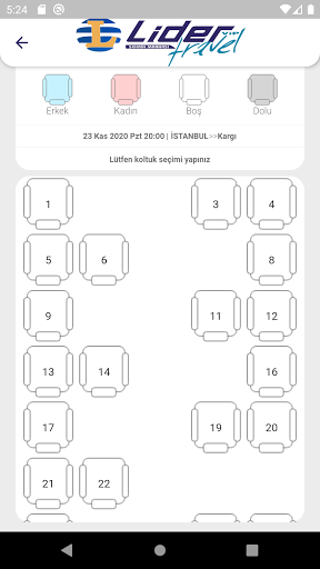 Lider Vip Travel ekran görüntüsü