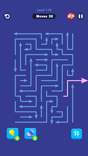 Line Shift Puzzle ekran görüntüsü
