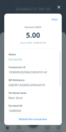 OCBC OneCollect ekran görüntüsü