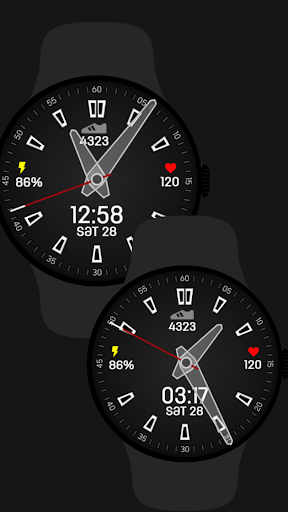 SimpleFit Analog Watch Face ekran görüntüsü