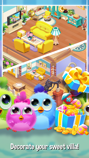 Bird Friends : Match 3 Puzzle ekran görüntüsü