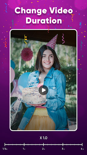 Birthday Video Maker with Song ekran görüntüsü
