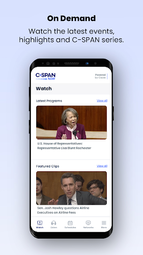 C-SPAN Now ekran görüntüsü