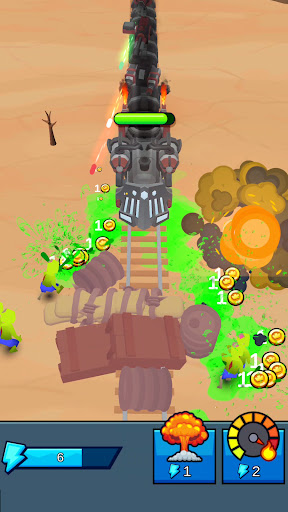 Train Survival: Zombie Defense ekran görüntüsü