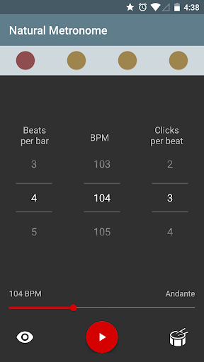 Natural Metronome ekran görüntüsü