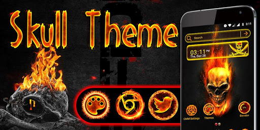 Skull Launcher Theme ekran görüntüsü