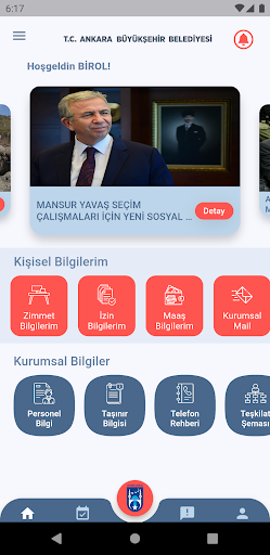 ABB intranet ekran görüntüsü