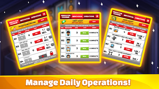 Tube Tycoon - Tubers Simulator ekran görüntüsü