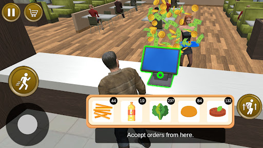 Fast Food Restaurant Games ekran görüntüsü