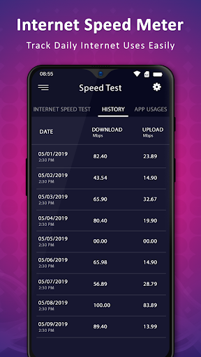Internet Speed Meter : Interne ekran görüntüsü