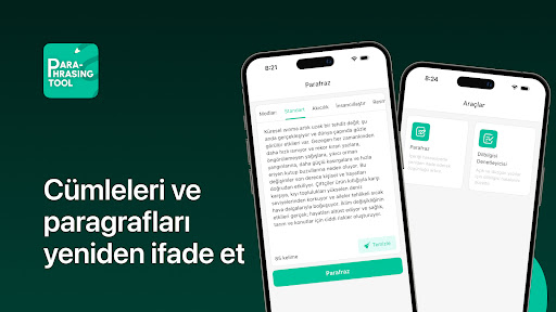 Açıklama Aracı - Yeniden Yazma ekran görüntüsü