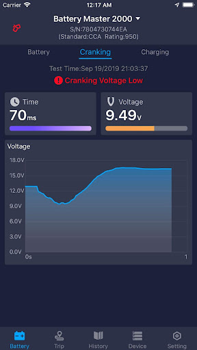 Battery Master 12V ekran görüntüsü
