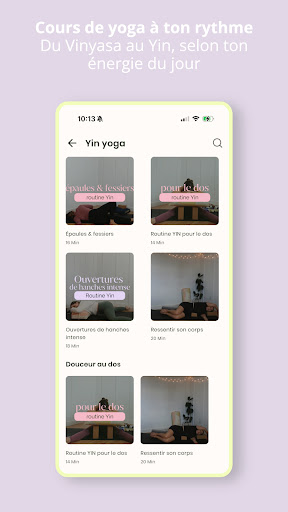 Blüm yoga studio ekran görüntüsü
