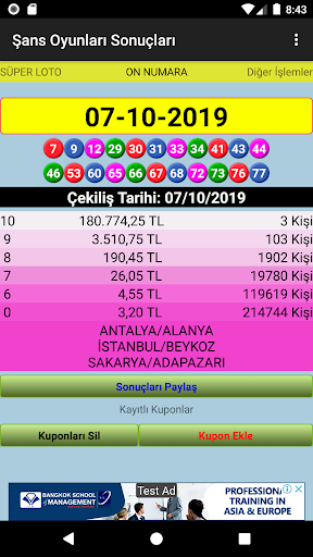 Şans Oyunları & Loto Sonuçları ekran görüntüsü