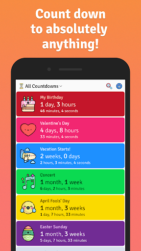 Countdown to Anything ekran görüntüsü