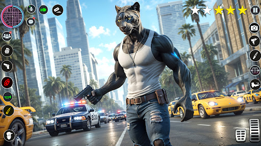 Flying Panther Hero Mafia City ekran görüntüsü