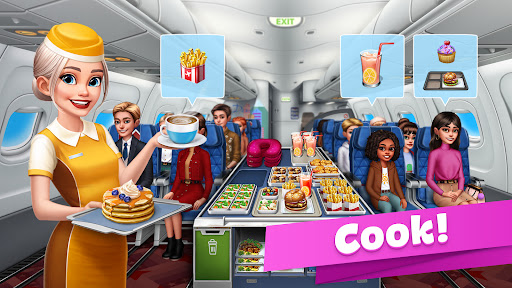 Airplane Chefs - Cooking Game ekran görüntüsü