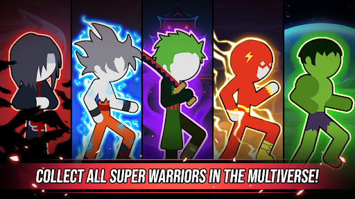 Super Stickman Dragon Warriors ekran görüntüsü