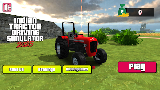 Indian Tractor Drive Sim 2025 ekran görüntüsü