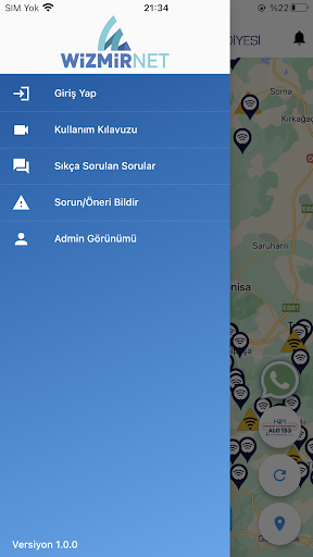 WizmirNet ekran görüntüsü