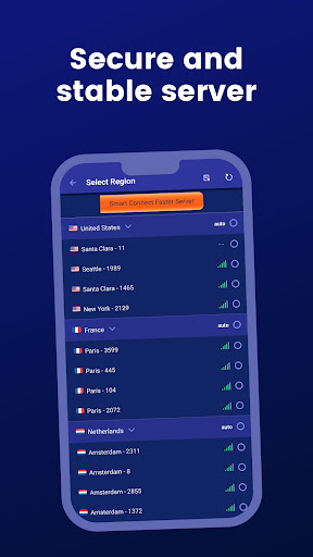 Stream VPN -Security Proxy VPN ekran görüntüsü