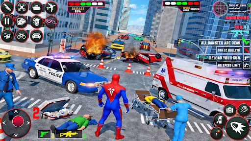 Speed Hero Flying Spider Hero ekran görüntüsü