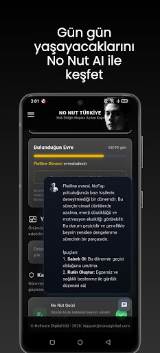 NoFap Türkiye: 90 Günde Bırak ekran görüntüsü