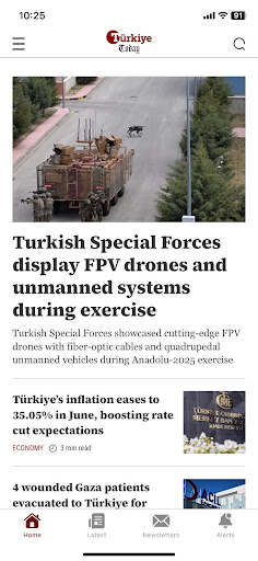 Türkiye Today ekran görüntüsü