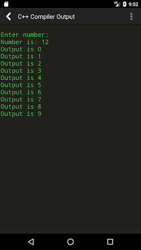 C/C++ Programming Compiler ekran görüntüsü