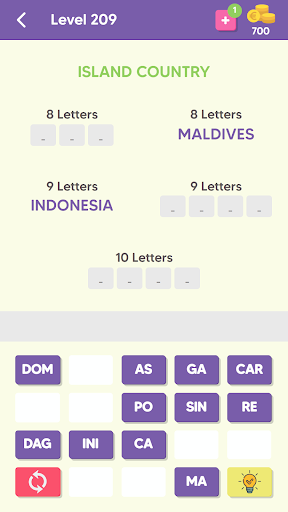Word Slice: 1 Hint 5 Words! ekran görüntüsü