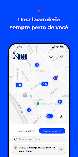 OMO Lavanderia ekran görüntüsü