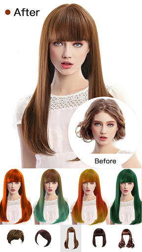 hair styler app for girls ekran görüntüsü