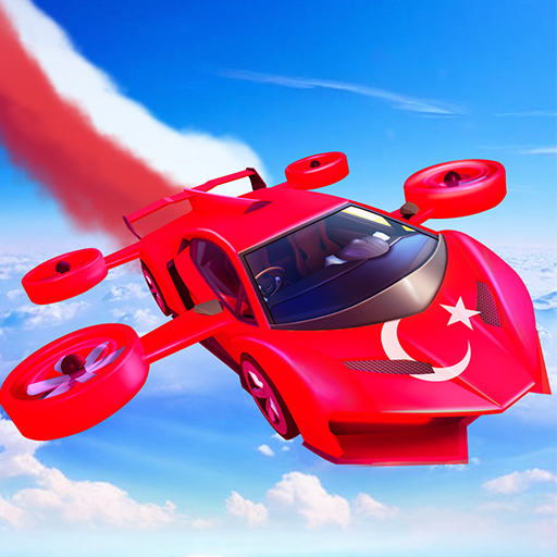 Uçan Araba: Yarışa Hücum 3D