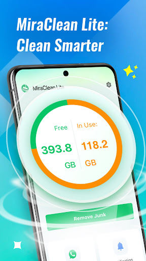 MiraClean Lite - Temizleyici ekran görüntüsü