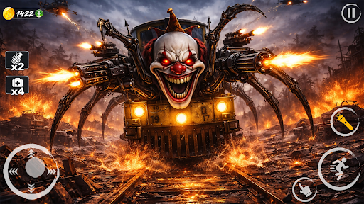 Choo Choo Spider Train Game ekran görüntüsü