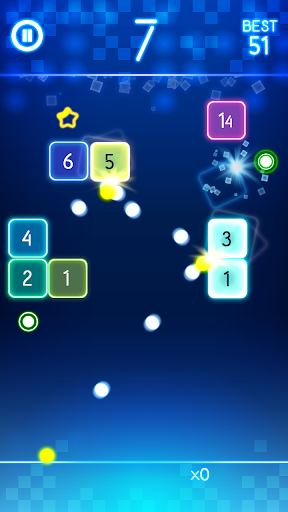 Glow Balls - Bricks Breaker ekran görüntüsü