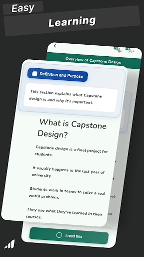 Capstone Design Project ekran görüntüsü