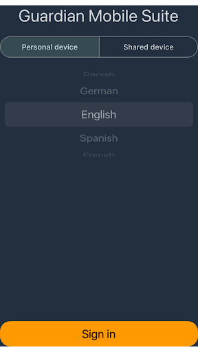 Guardian Mobile Suite ekran görüntüsü