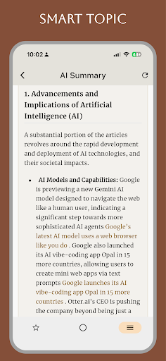 SmartRSS - AI RSS Reader ekran görüntüsü