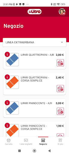 UrsoBus Lipari ekran görüntüsü